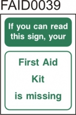 FAID0039 75mm x 100mm x 1mm SA