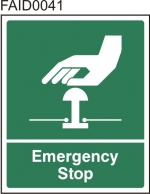 FAID0041 250mm x 300mm x 1mm SA