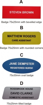 Standard Engraved Standard Engraved