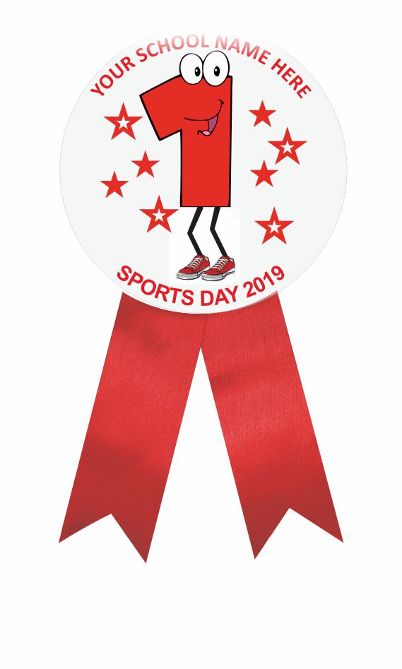 Button Badges With Ribbons